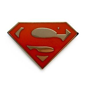 Superman Enamel Pin
